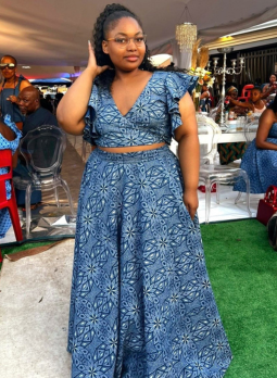 Khanyi 2 piece set  - Back View by ZanBlack